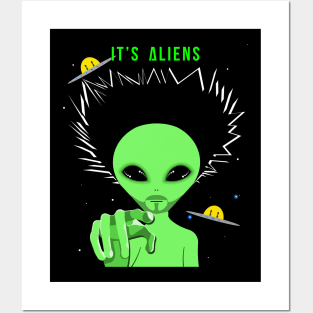 It's Aliens Posters and Art